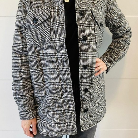 RD Style Plaid Quilted Jacket NWT - Picture 3 of 3